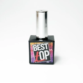 BEST Топ Для Гель-Лака Без Липкого Слоя  , 15 Ml (ТЮБИК С КИСТЬЮ)